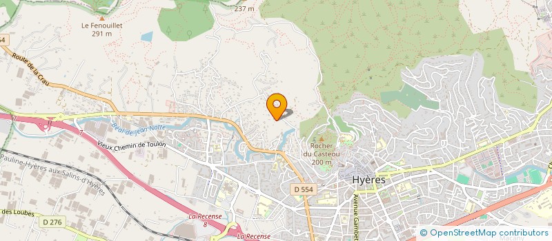 localisation de l'entreprise ASS BAMBOULE GANG à HYERES