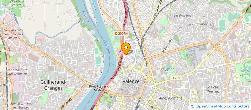 localisation de l'entreprise ASS BARTHELEMY CULTUR DECOUVERT ENVIRONN à BOURG-LES-VALENCE