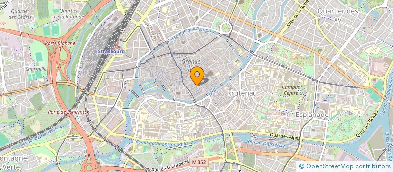 localisation de l'entreprise ASS BAS RHINOISE RETRAITES PRERETRAITES à STRASBOURG