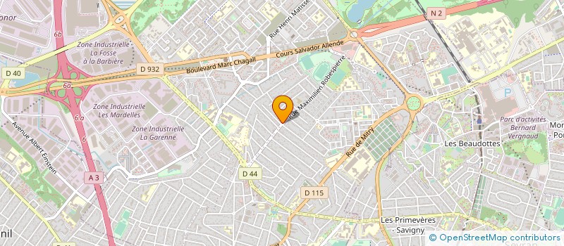 localisation de l'entreprise ASS BASKET ETUDIANT AULNAYSIEN à AULNAY-SOUS-BOIS