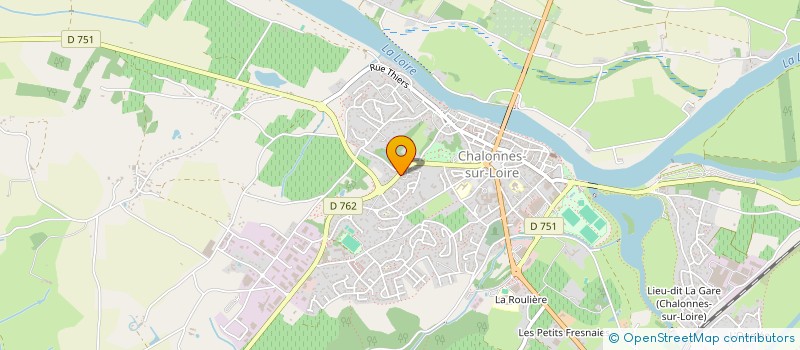 localisation de l'entreprise ASS BASSE EN LOIRE  CHALONNES-SUR-LOIRE