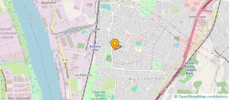 localisation de l'entreprise ASS BASSENAISE DE SOLIDARITE à BASSENS