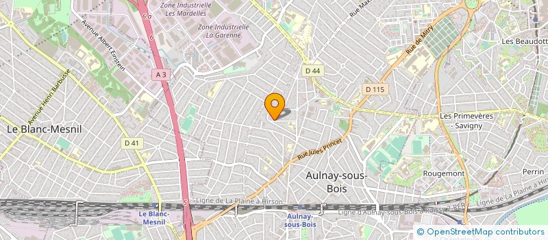 localisation de l'entreprise ASS BASTILLE AMBOURGET à AULNAY-SOUS-BOIS