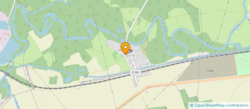 localisation de l'entreprise ASS BEAULIEU CONTACT DECOUVERTE  LE MERIOT