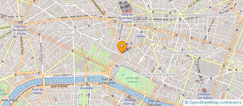 localisation de l'entreprise ASS BEAUSSIER BEAUQUIER MARECHAL  PARIS