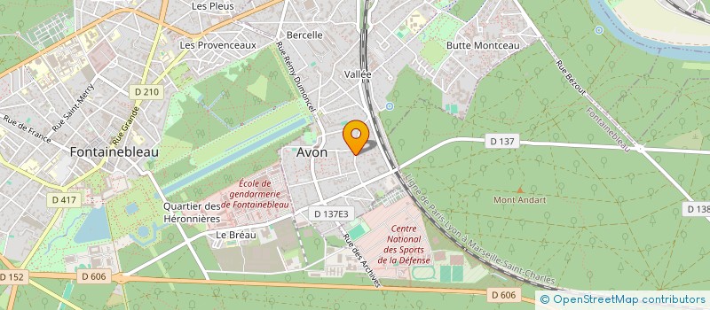localisation de l'entreprise ASS BELLIFON RECHER BIBLIQ ENS à AVON