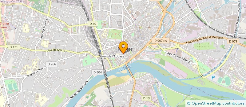 localisation de l'entreprise ASS BENJAMIN à NEVERS