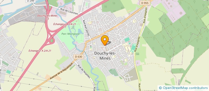 localisation de l'entreprise ASS BIEN VIVRE A DOUCHY à DOUCHY-LES-MINES