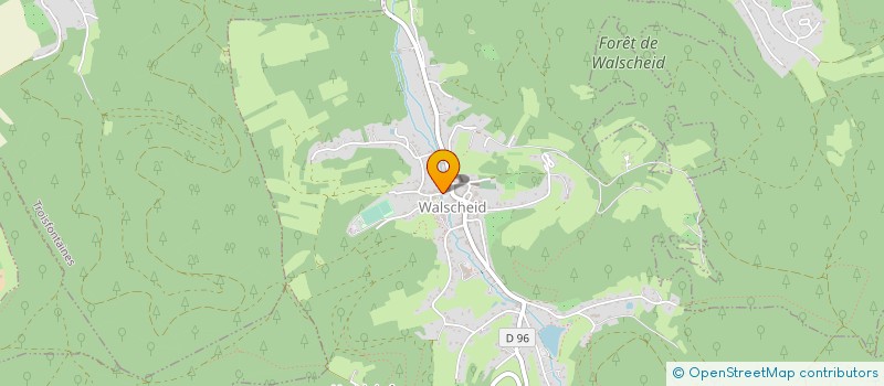 localisation de l'entreprise ASS BIEVRE PERSONNES AGEES  TROISFONTAINES