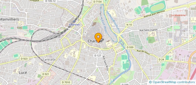 localisation de l'entreprise ASS BILBL DPLE CIRC CTRE LAIQUE E L à CHARTRES