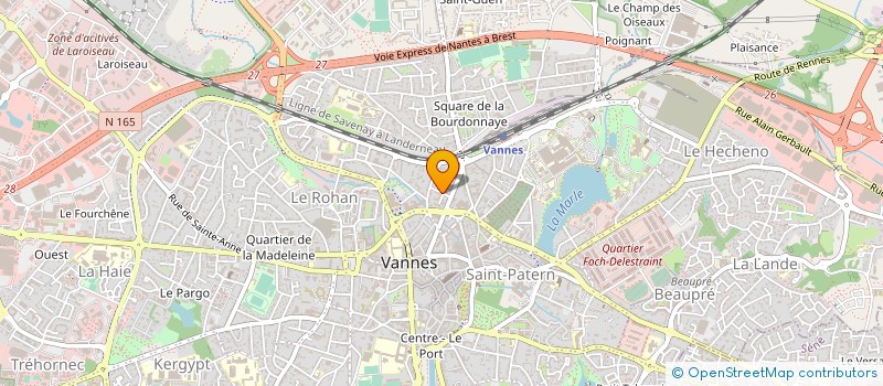 localisation de l'entreprise ASS. BIO SOL à VANNES