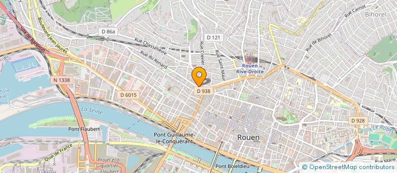 localisation de l'entreprise ASS BIOSHANKA à ROUEN