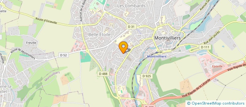 localisation de l'entreprise ASS  BLACK POWDER CLUB  MONTIVILLIERS