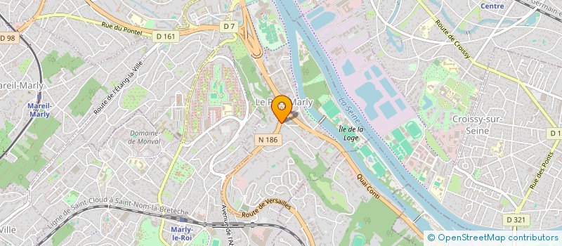 localisation de l'entreprise ASS BLANCHE DE CASTILLE DE PORT MARLY  LE PORT-MARLY