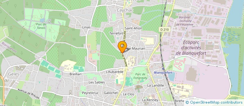 localisation de l'entreprise ASS BLANQUEFORTAISE DES DONNEURS DE SANG à BLANQUEFORT