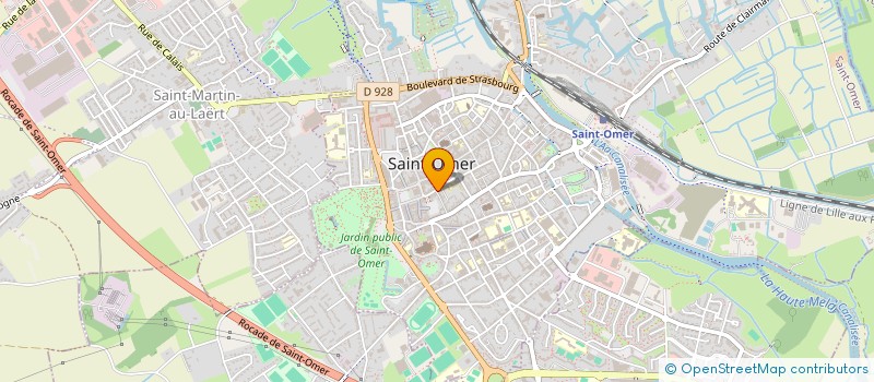 localisation de l'entreprise ASS BODY FIT à SAINT-OMER