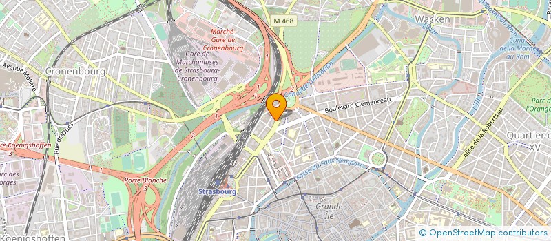 localisation de l'entreprise ASS BOLIVAR BALUES ART à STRASBOURG