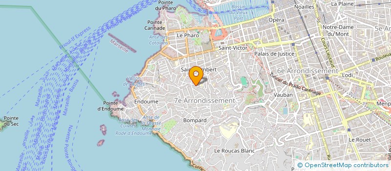 localisation de l'entreprise ASS BOMPARD à MARSEILLE