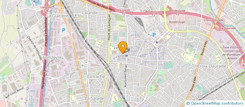 localisation de l'entreprise ASS BONNE NOUVELLE QUART MONDE à TOULOUSE