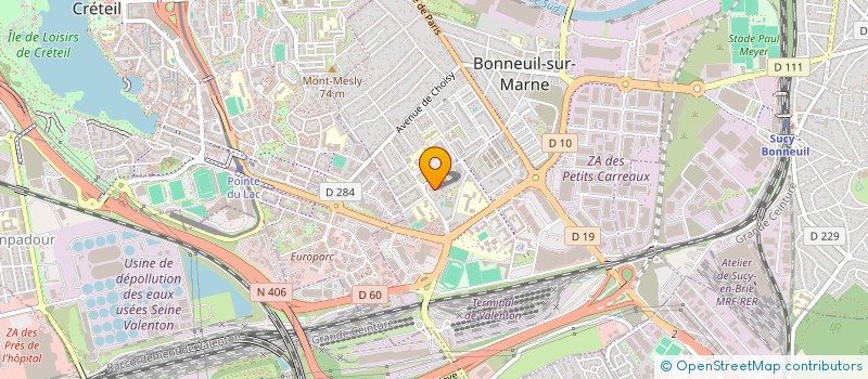 localisation de l'entreprise ASS BONNEUILLOISE PREVENTION TOXICOMANIE à BONNEUIL-SUR-MARNE