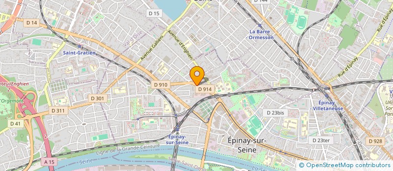 localisation de l'entreprise ASS BORANAISE PROMOTION SPORT MOTONAUTIQ à EPINAY-SUR-SEINE
