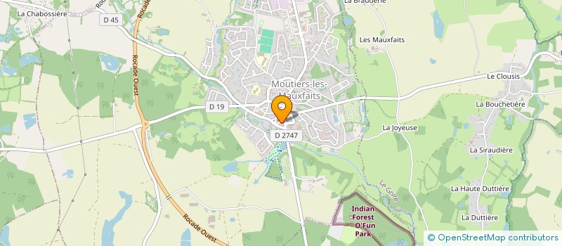 localisation de l'entreprise ASS BORDRON BONDU à MOUTIERS-LES-MAUXFAITS