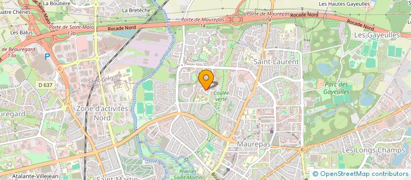 localisation de l'entreprise ASS BOUBIEDOU CUISINE à RENNES