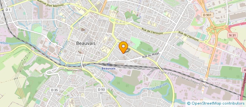 localisation de l'entreprise ASS BOUC GENERAL  BEAUVAIS