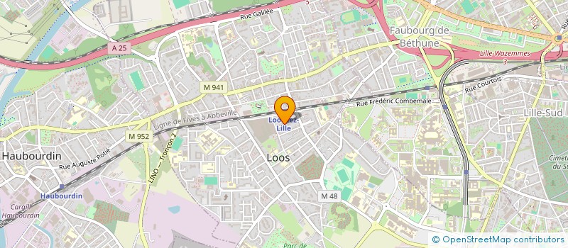 localisation de l'entreprise ASS BOUCHES A OREILLES  LOOS