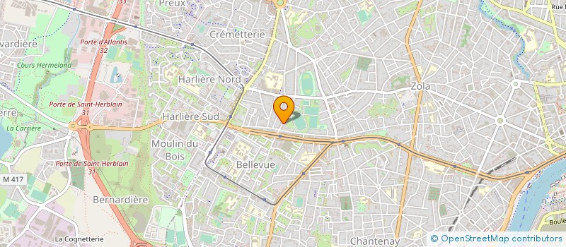 localisation de l'entreprise ASS BOUDDHIQUE VAN HANH à NANTES