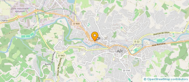 localisation de l'entreprise ASS BOULE AMICALE DE LA GARE à APT
