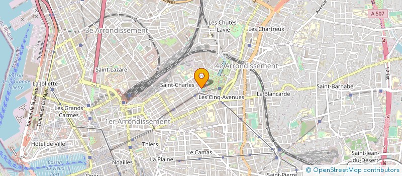 localisation de l'entreprise ASS BOULISTE MONTRICHER à MARSEILLE