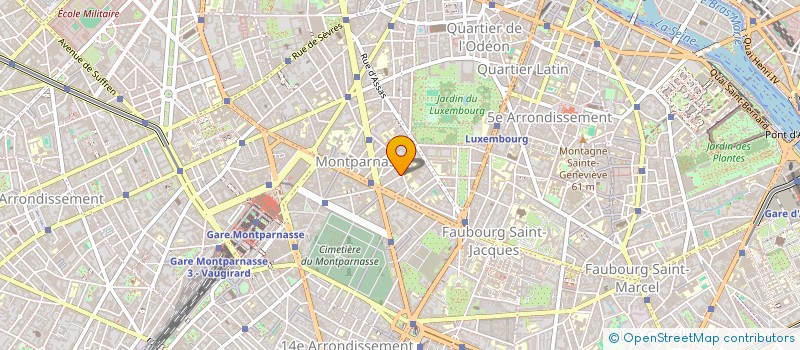 localisation de l'entreprise ASS BRANCHE MICHAEL SOC ANTHROPOSOPHI FR  PARIS