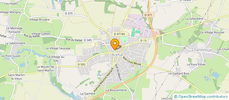 localisation de l'entreprise ASS BREHAL JAZZ  BREHAL