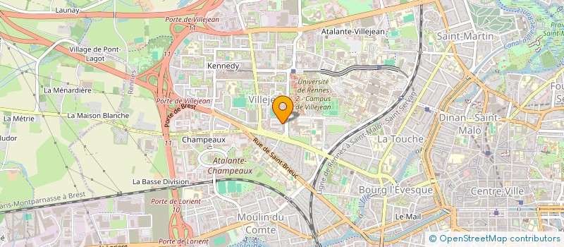 localisation de l'entreprise ASS BREIZH ZAHOULY à RENNES