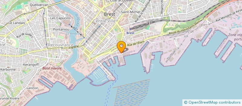 localisation de l'entreprise ASS BREST DEVELOPPEMENT à BREST