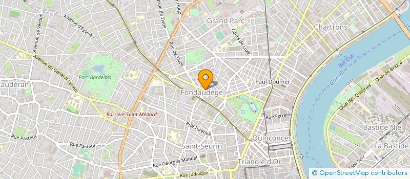localisation de l'entreprise ASS.BRUGERE NICOLAS ET LAURENT-JOYE FRED à BORDEAUX