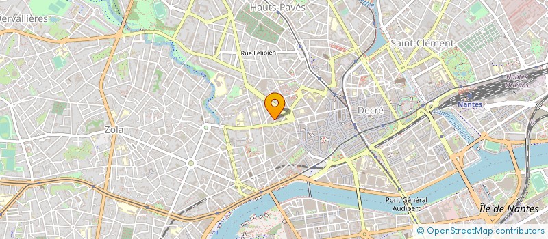 localisation de l'entreprise ASS BRUITS ET SON FM ANIMATION RADIO à NANTES
