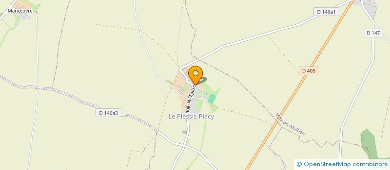 localisation de l'entreprise ASS  BUCEPHALE  DHUISY