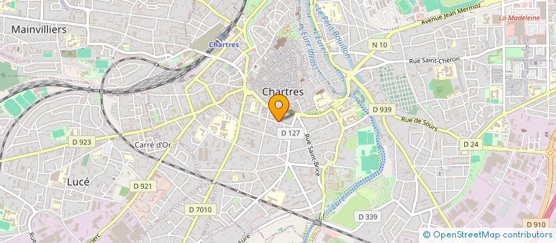localisation de l'entreprise ASS BUDO-CLUB CHARTRAIN SAKURAKAN à CHARTRES
