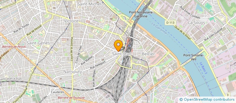 localisation de l'entreprise ASS BULBULTARA  BORDEAUX