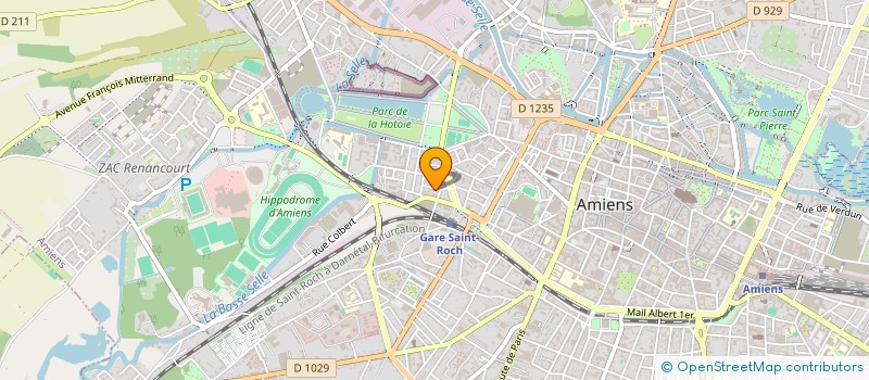 localisation de l'entreprise ASS BUREAU INTER SOPHRORELAXATION à AMIENS