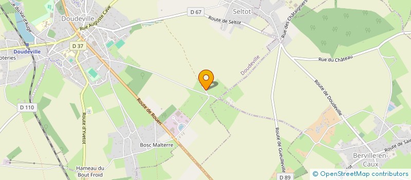 localisation de l'entreprise ASS BUREAU SECRETAR INFORMAT INSERTION  HARCANVILLE