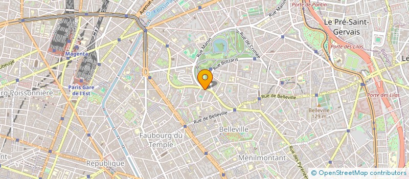 localisation de l'entreprise ASS C E N E F O S T E  PARIS