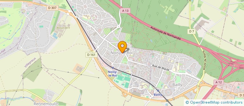 localisation de l'entreprise ASS  C N A E  NOISY-LE-ROI