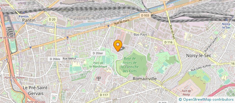 localisation de l'entreprise ASS CAIO-TER-PECIXE-ENSEMBLE (A.C.T.P.E.)  ROMAINVILLE