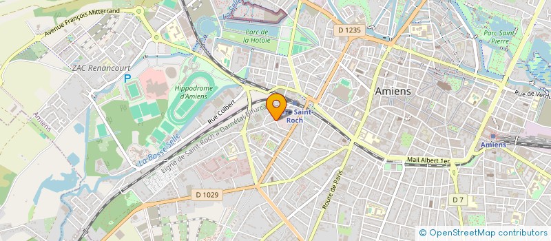 localisation de l'entreprise ASS CAISSE CENTRALE ACTION SOCIALE à AMIENS