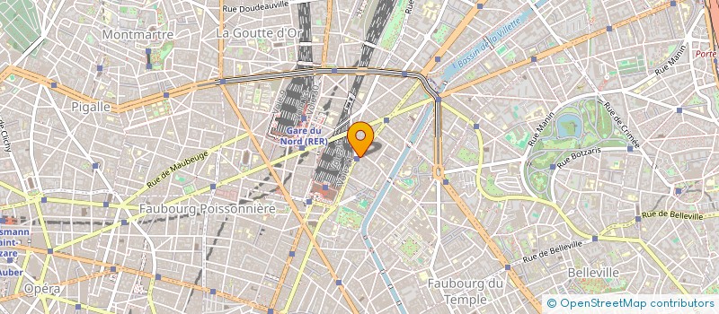 localisation de l'entreprise ASS CAISSE DE RETRAITE DE L'ESSOR à PARIS