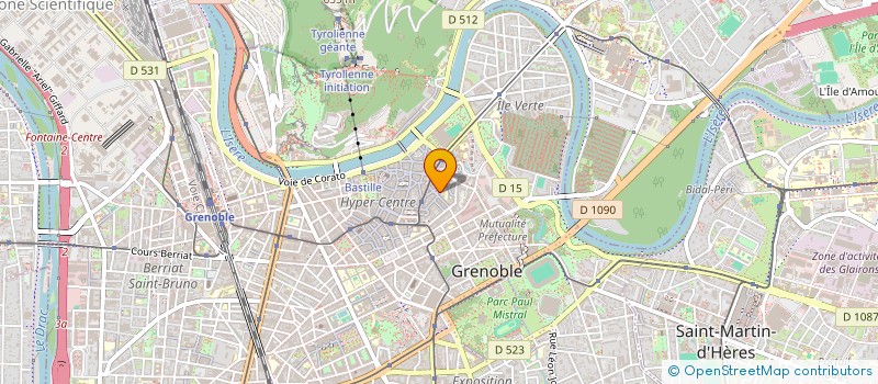 localisation de l'entreprise ASS CAISSE MOTORISATION  GRENOBLE