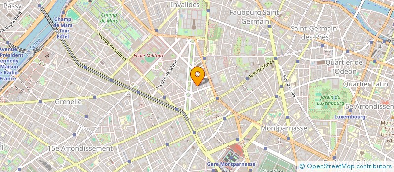 localisation de l'entreprise ASS CALEDONNIENNE ET AMIS OUTRE MER  PARIS